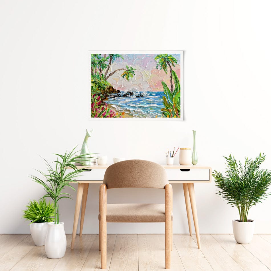 Laguna Art Print wall art product Olga Tkachyk