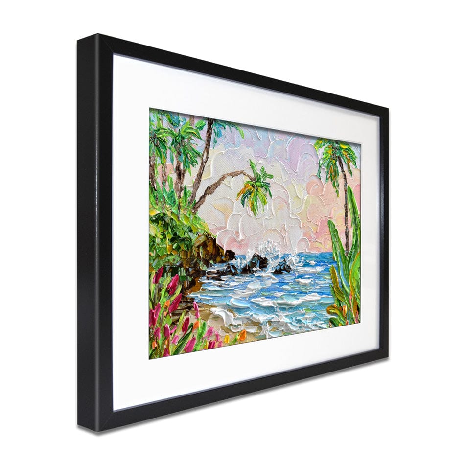 Laguna Framed Art Print wall art product Olga Tkachyk