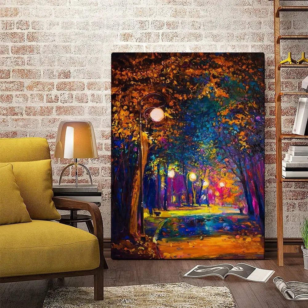 Lamps Light The Way Canvas Print Lamps Light The Way Canvas Print wall art product Ivailo Nikolov / Shutterstock