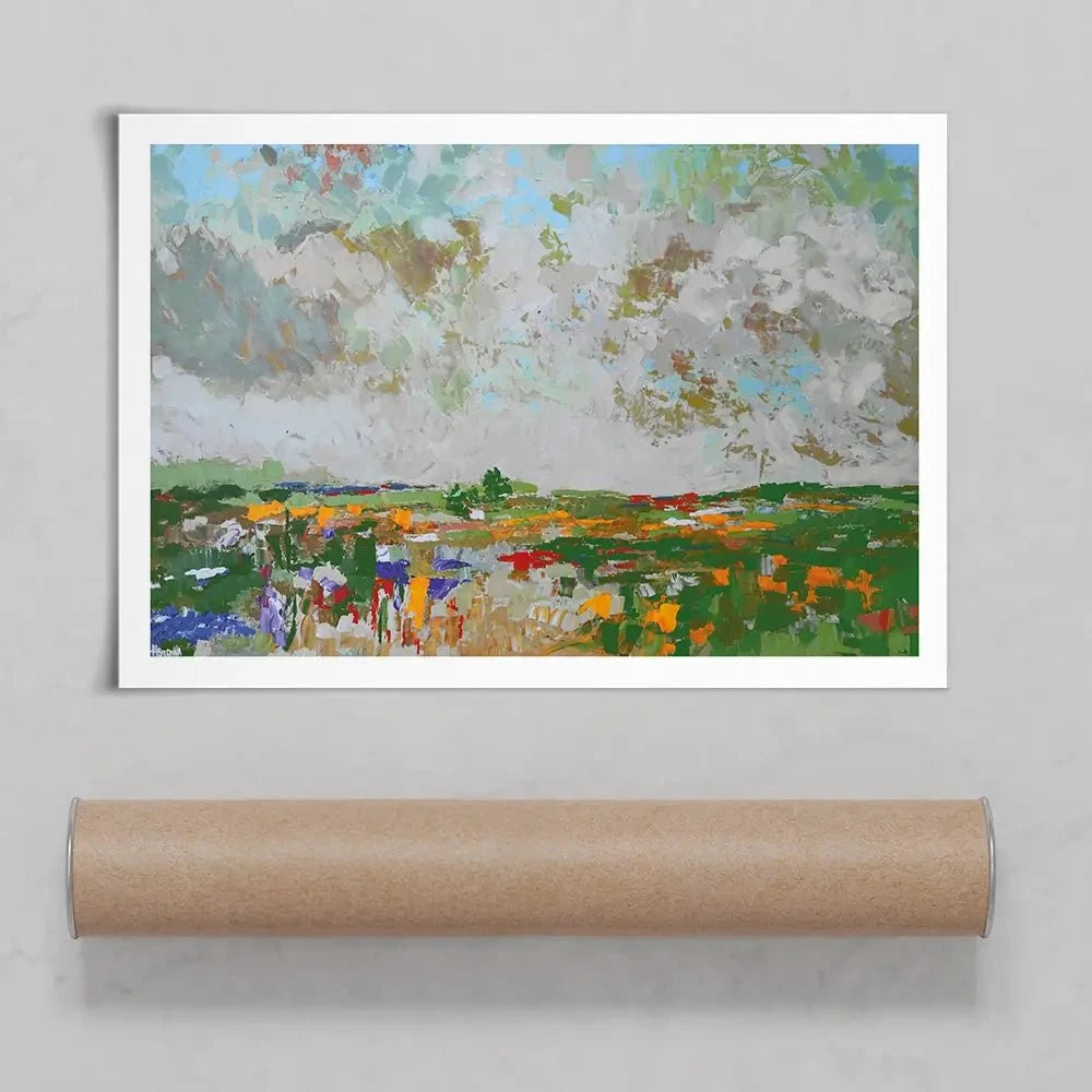 Land Art Print Land Art Print wall art product Maria Moretti