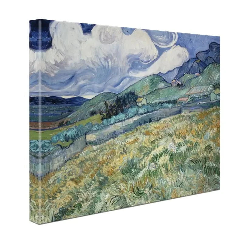 Landscape From Saint Remy Canvas Print Landscape From Saint Remy Canvas Print wall art product Vincent Van Gogh