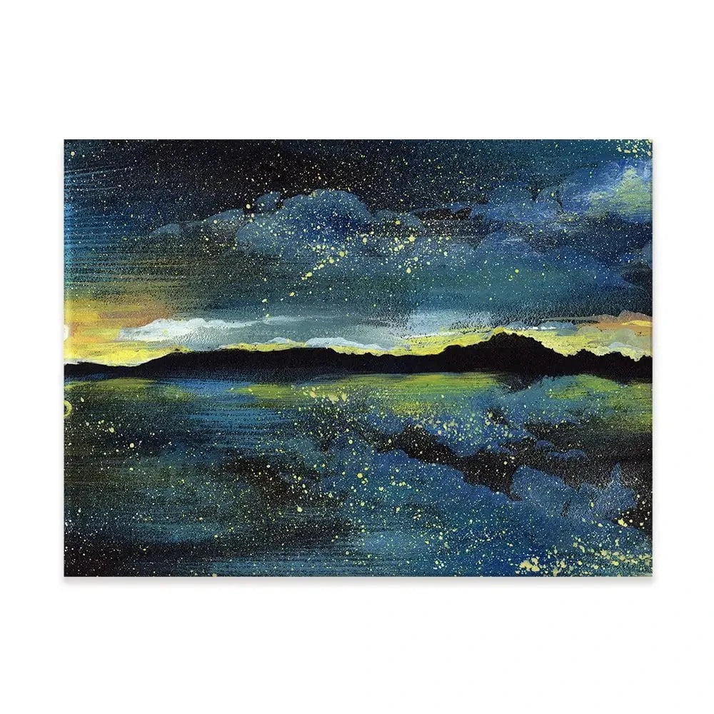 Landscape Sea At Night Canvas Print Landscape Sea At Night Canvas Print wall art product Kretsu Nataliya / Shutterstock