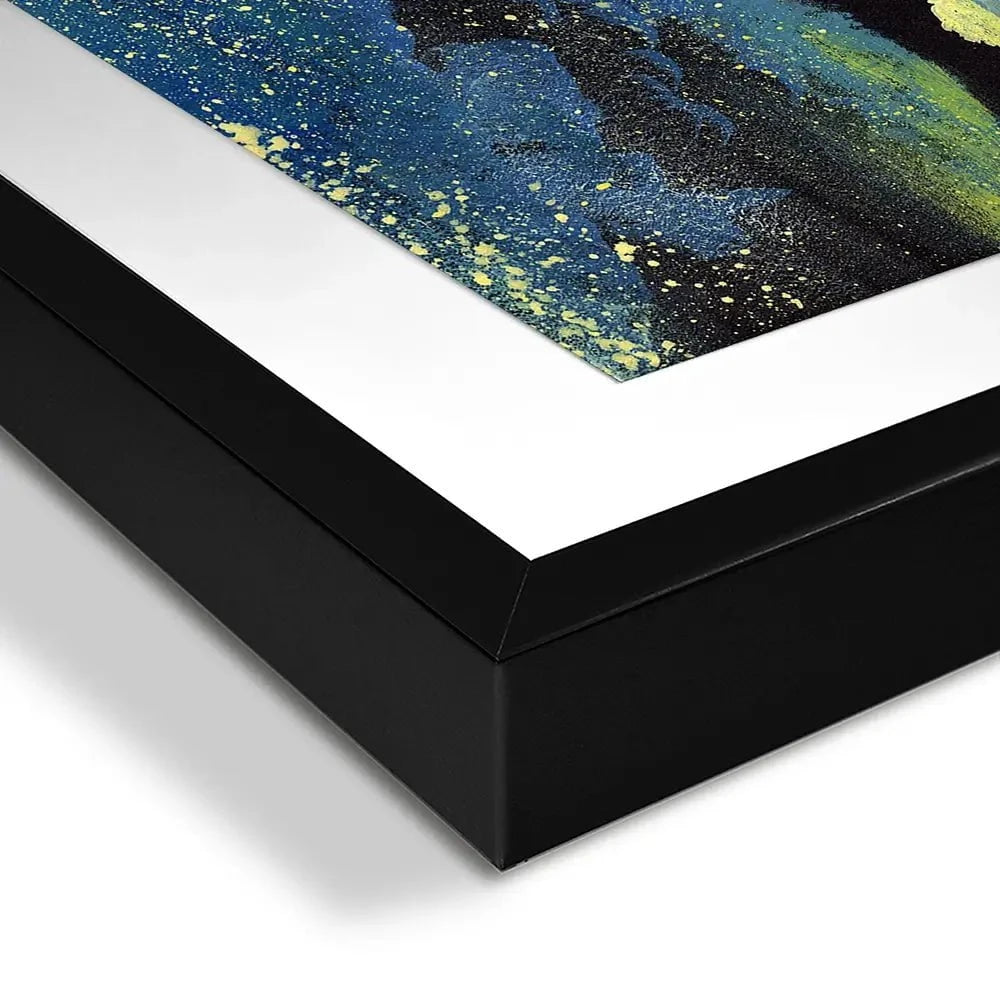 Landscape Sea At Night Framed Art Print Landscape Sea At Night Framed Art Print wall art product Kretsu Nataliya / Shutterstock