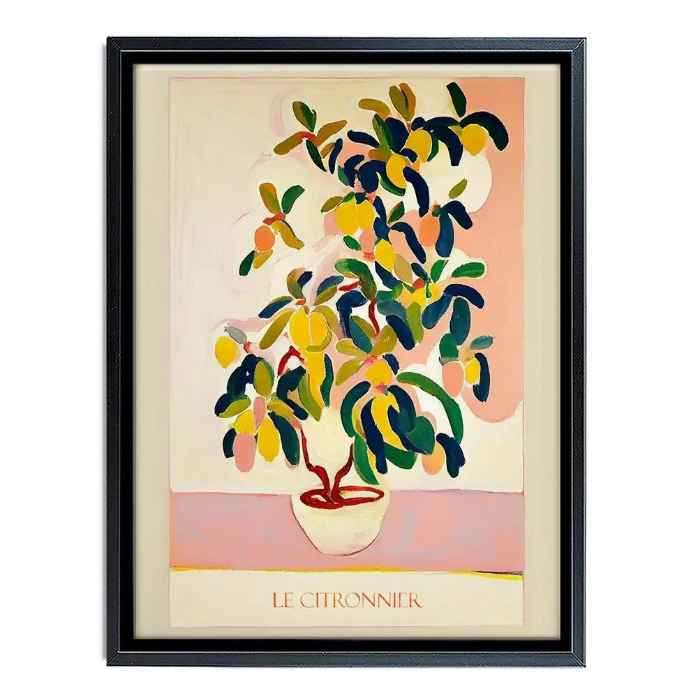 Le Citronnier Canvas Print Le Citronnier Canvas Print wall art product Treechild