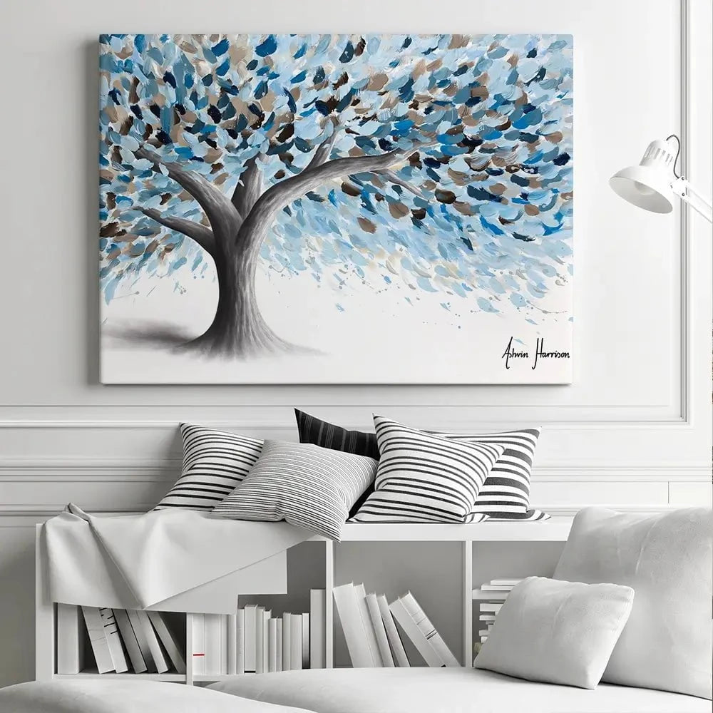 Leafy Lake Tree Canvas Print Leafy Lake Tree Canvas Print wall art product Ashvin Harrison