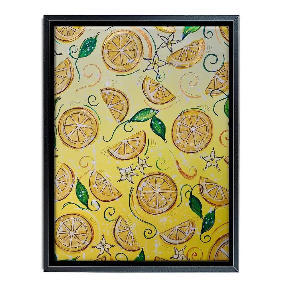 Lemons Canvas Print Lemons Canvas Print wall art product Elizabeth White