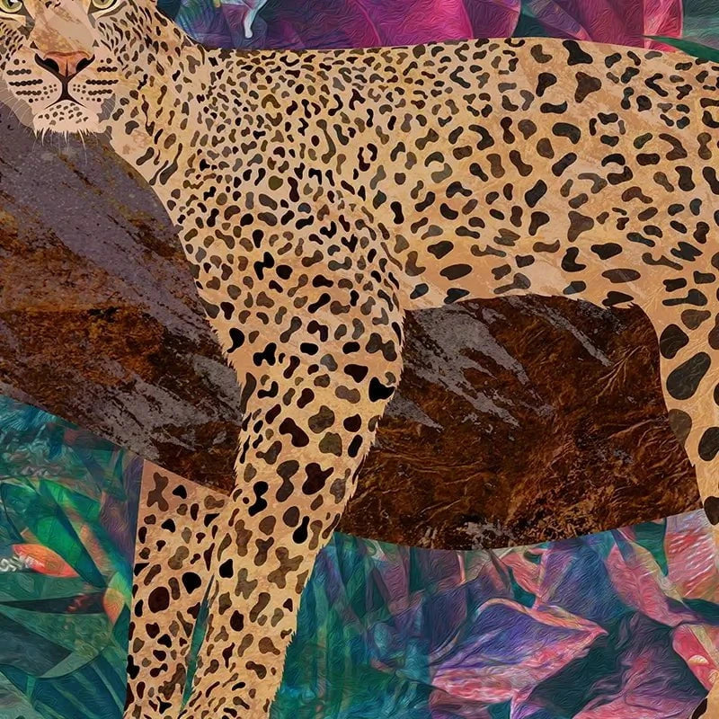 Leopard In The Jungle Canvas Print Leopard In The Jungle Canvas Print wall art product Sarah Manovski