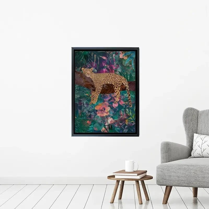 Leopard In The Jungle Canvas Print Leopard In The Jungle Canvas Print wall art product Sarah Manovski
