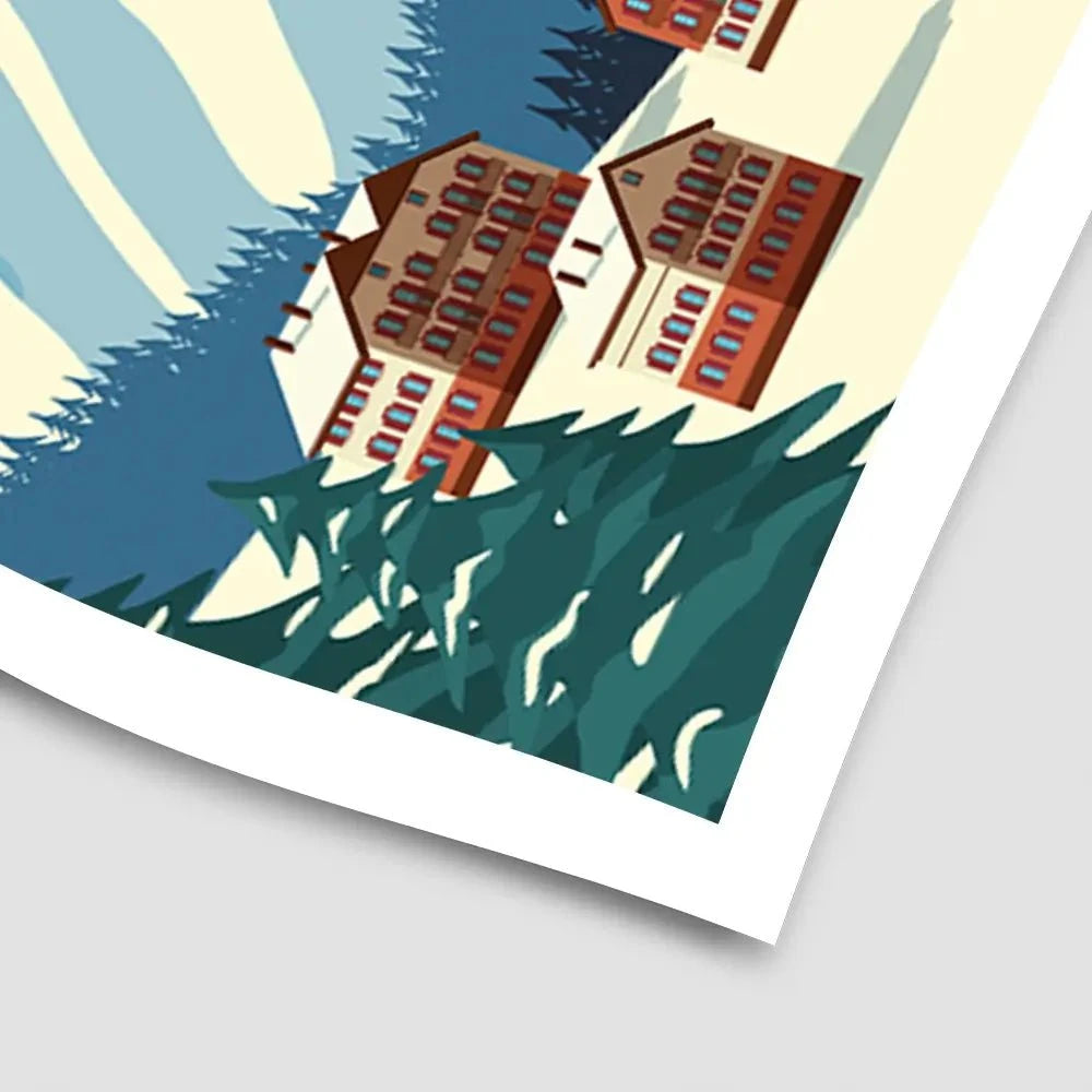 Les Alpes Art Print Les Alpes Art Print wall art product Rinat Khairitdinov / Shutterstock