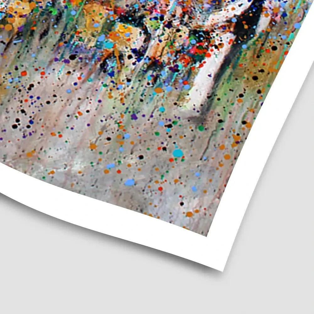 Les Deux Margots Art Print Les Deux Margots Art Print wall art product Studio Paint-Ing