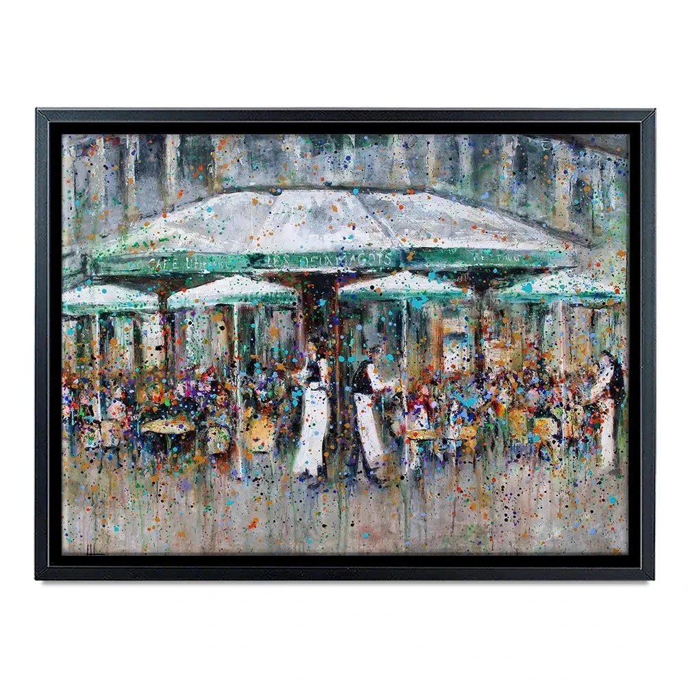 Les Deux Margots Canvas Print Les Deux Margots Canvas Print wall art product Studio Paint-Ing