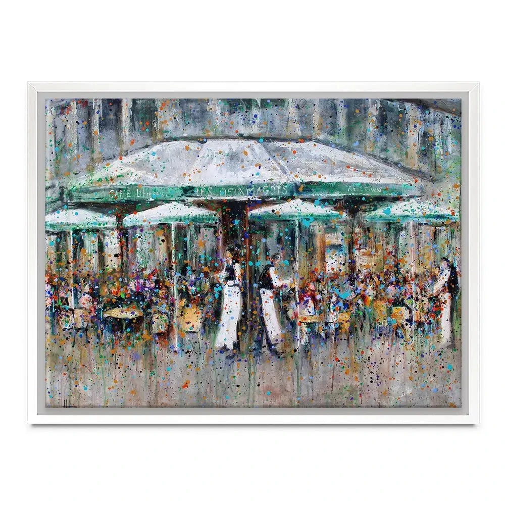 Les Deux Margots Canvas Print Les Deux Margots Canvas Print wall art product Studio Paint-Ing