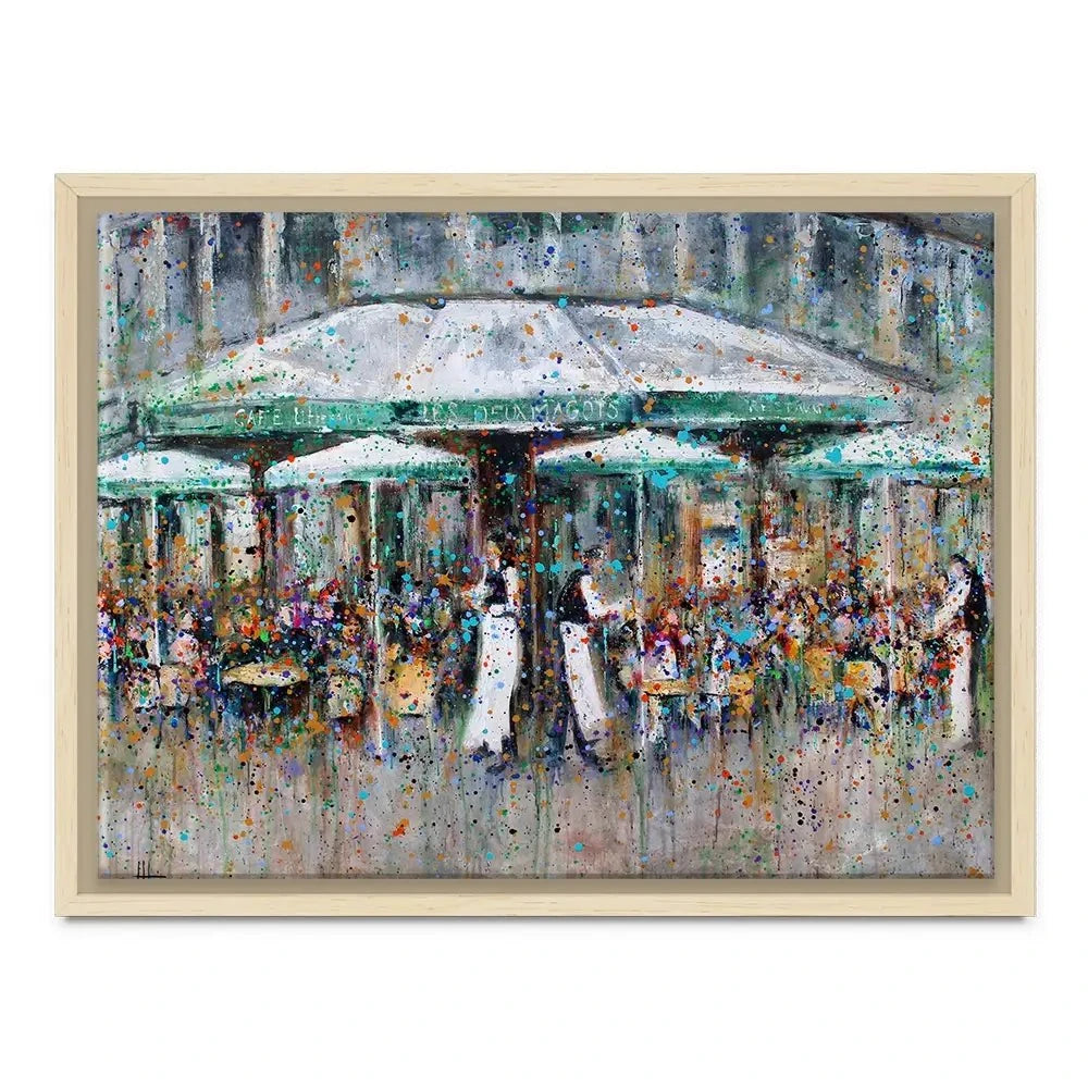 Les Deux Margots Canvas Print Les Deux Margots Canvas Print wall art product Studio Paint-Ing