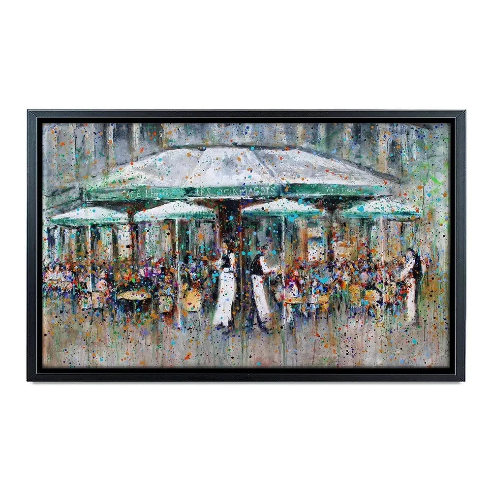 Les Deux Margots Canvas Print Les Deux Margots Canvas Print wall art product Studio Paint-Ing