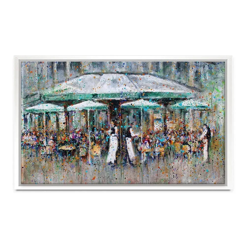 Les Deux Margots Canvas Print Les Deux Margots Canvas Print wall art product Studio Paint-Ing
