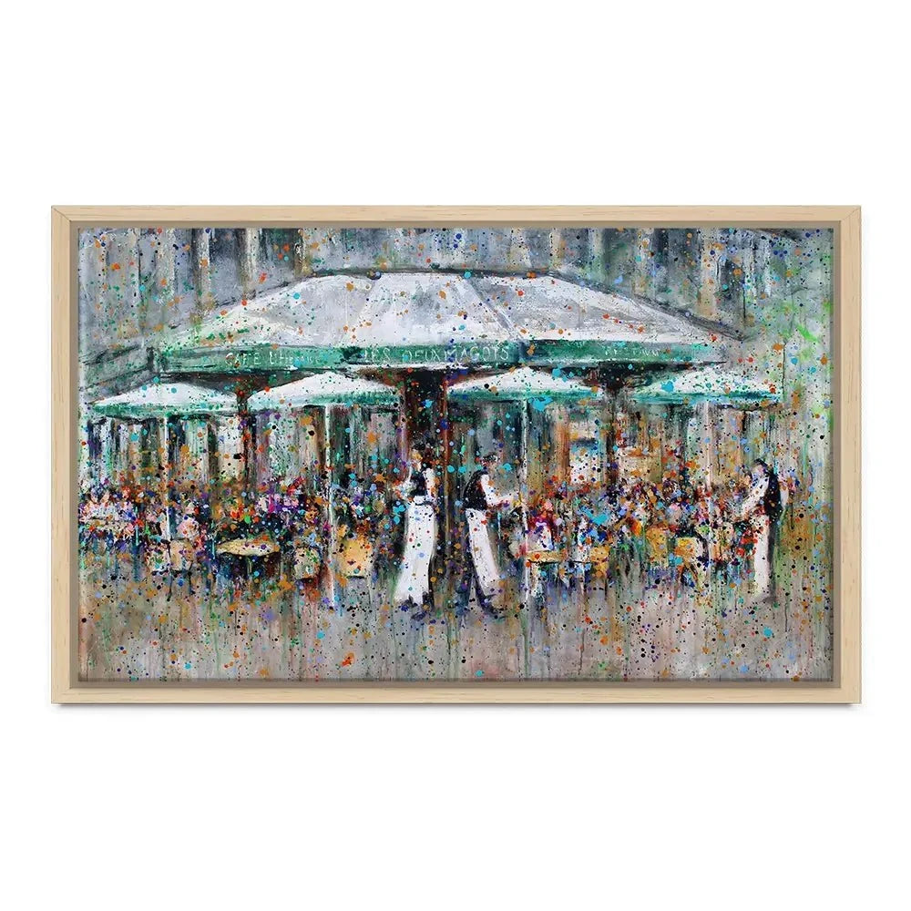 Les Deux Margots Canvas Print Les Deux Margots Canvas Print wall art product Studio Paint-Ing
