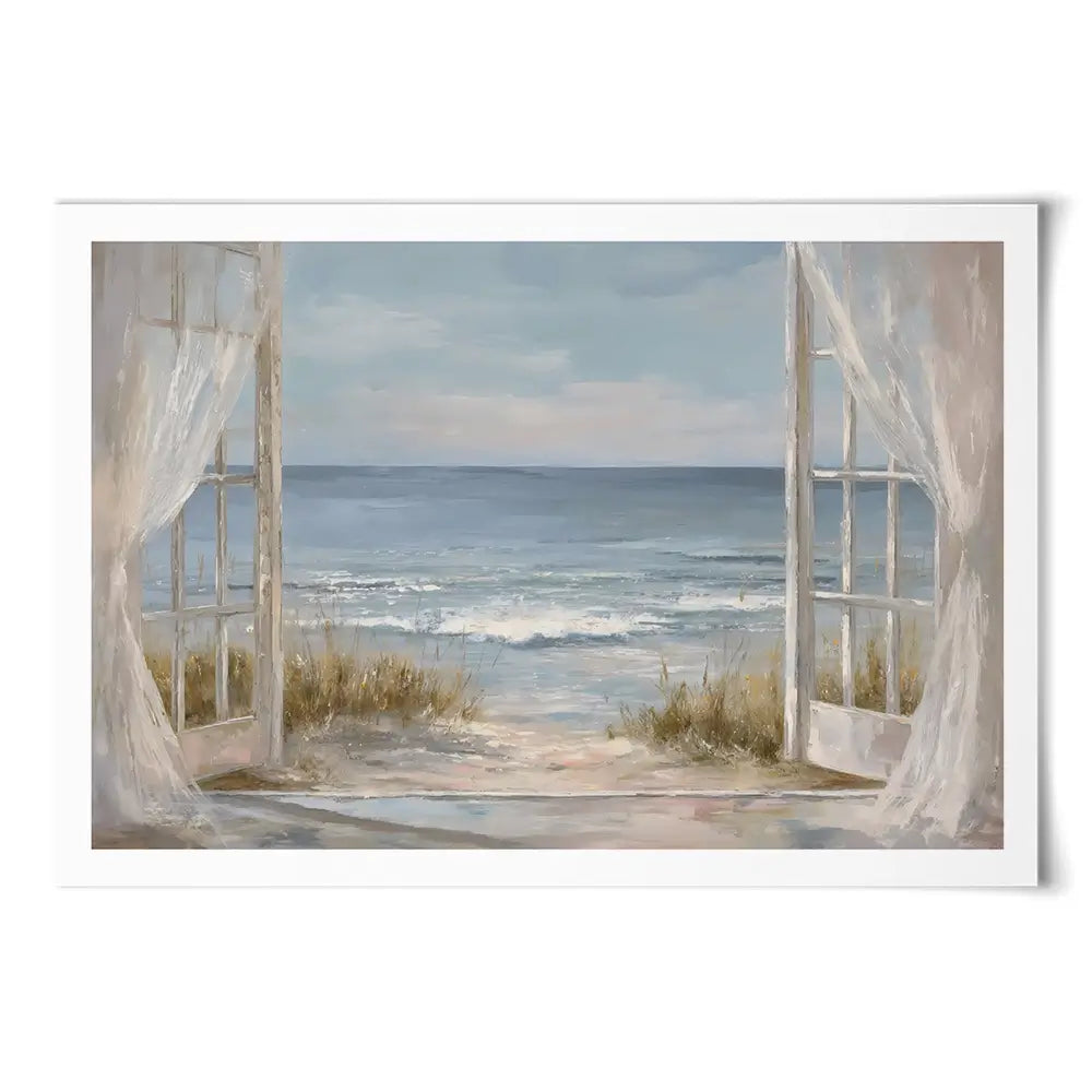 Lets Go To The Beach Art Print Lets Go To The Beach Art Print wall art product Petal Prints Design - Independent