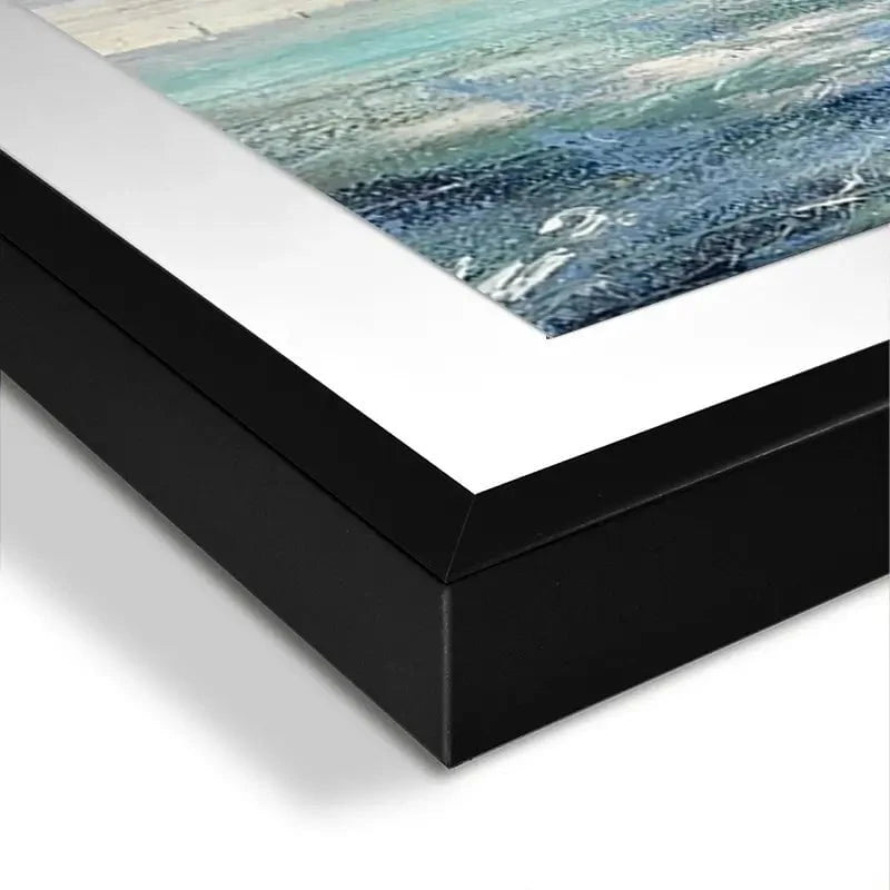 Light And Dark Sea Framed Art Print Light And Dark Sea Framed Art Print wall art product Craig Askew
