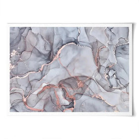 Light Grey Marble Art Print Light Grey Marble Art Print wall art product djero.adlibeshe yahoo.com / Shutterstock