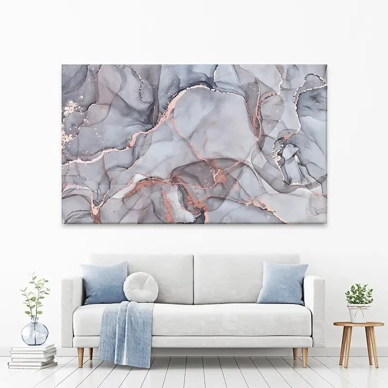 Light Grey Marble Canvas Print Light Grey Marble Canvas Print wall art product djero.adlibeshe yahoo.com / Shutterstock