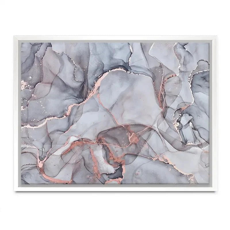Light Grey Marble Canvas Print Light Grey Marble Canvas Print wall art product djero.adlibeshe yahoo.com / Shutterstock