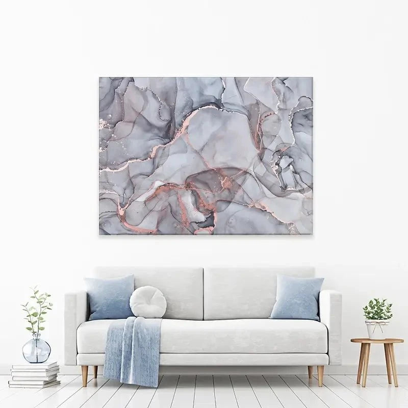 Light Grey Marble Canvas Print Light Grey Marble Canvas Print wall art product djero.adlibeshe yahoo.com / Shutterstock