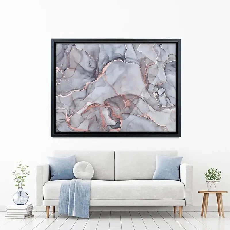 Light Grey Marble Canvas Print Light Grey Marble Canvas Print wall art product djero.adlibeshe yahoo.com / Shutterstock