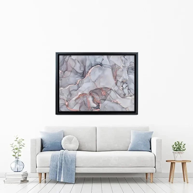 Light Grey Marble Canvas Print Light Grey Marble Canvas Print wall art product djero.adlibeshe yahoo.com / Shutterstock