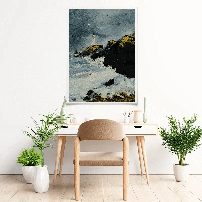 Lighthouse Art Print Lighthouse Art Print wall art product Violeta Allaberdieva