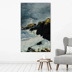 Lighthouse Canvas Print Lighthouse Canvas Print wall art product Violeta Allaberdieva