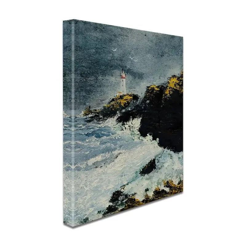 Lighthouse Canvas Print Lighthouse Canvas Print wall art product Violeta Allaberdieva