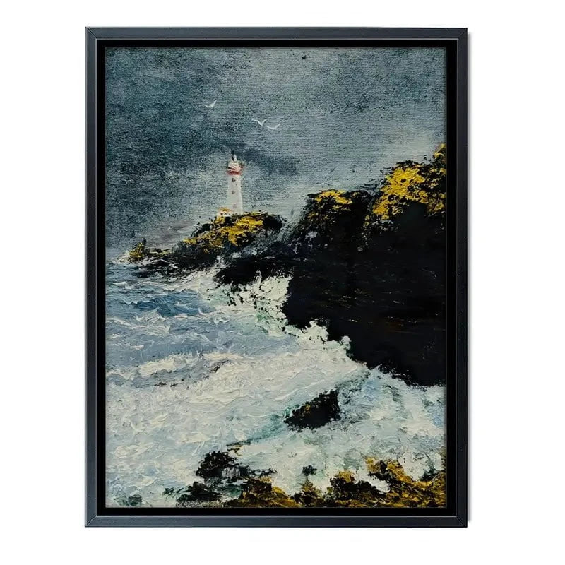Lighthouse Canvas Print Lighthouse Canvas Print wall art product Violeta Allaberdieva
