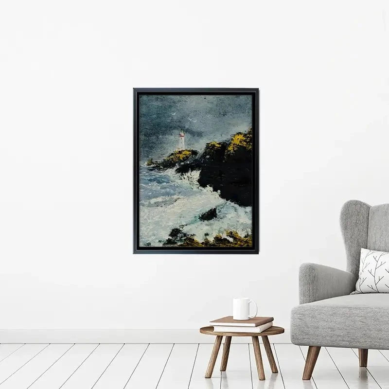 Lighthouse Canvas Print Lighthouse Canvas Print wall art product Violeta Allaberdieva