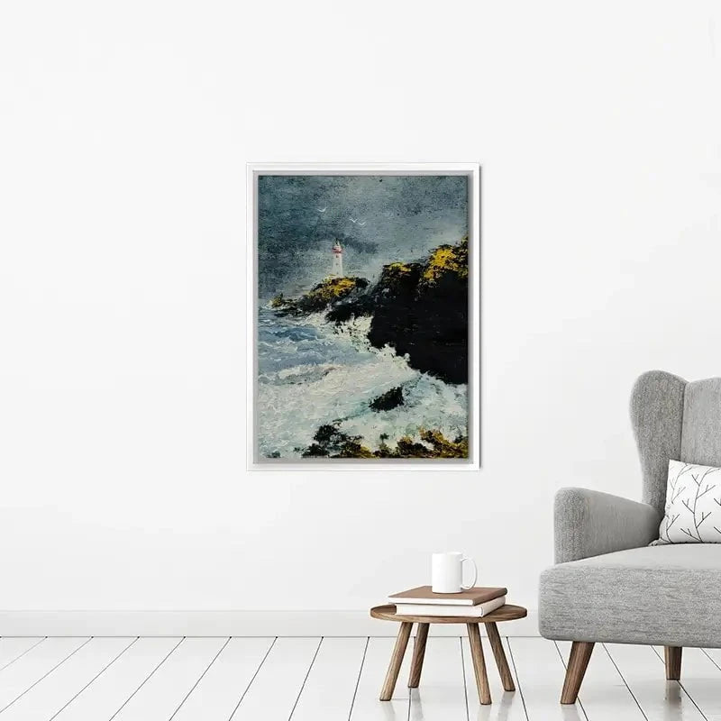 Lighthouse Canvas Print Lighthouse Canvas Print wall art product Violeta Allaberdieva