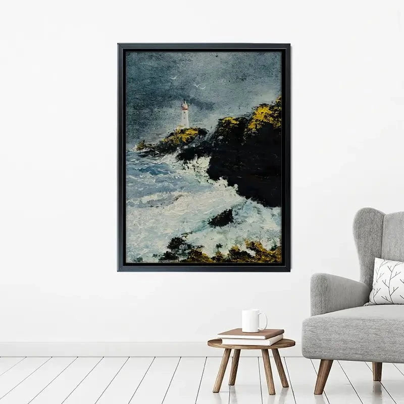Lighthouse Canvas Print Lighthouse Canvas Print wall art product Violeta Allaberdieva