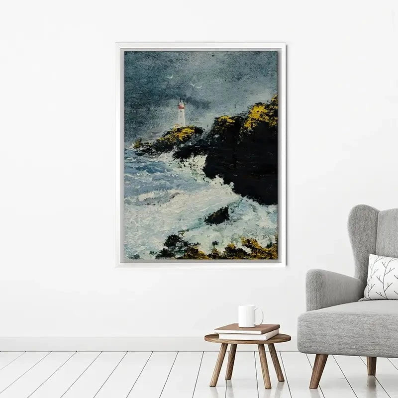 Lighthouse Canvas Print Lighthouse Canvas Print wall art product Violeta Allaberdieva