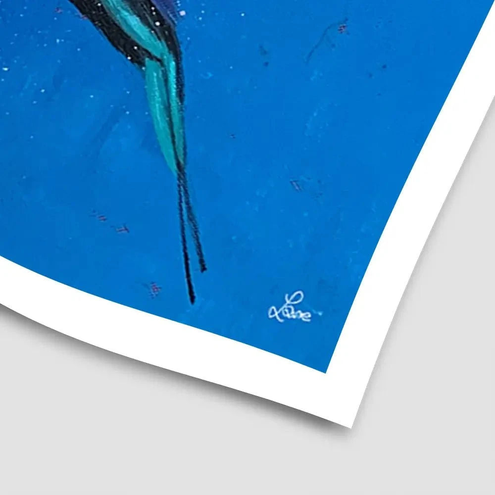 Lilac Breasted Roller Under An African Sun Art Print Lilac Breasted Roller Under An African Sun Art Print wall art product Laure Bury