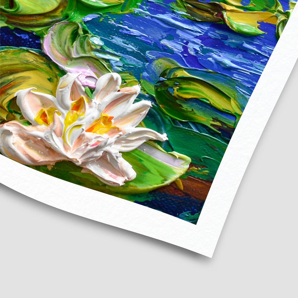Lillies Art Print wall art product Olga Tkachyk