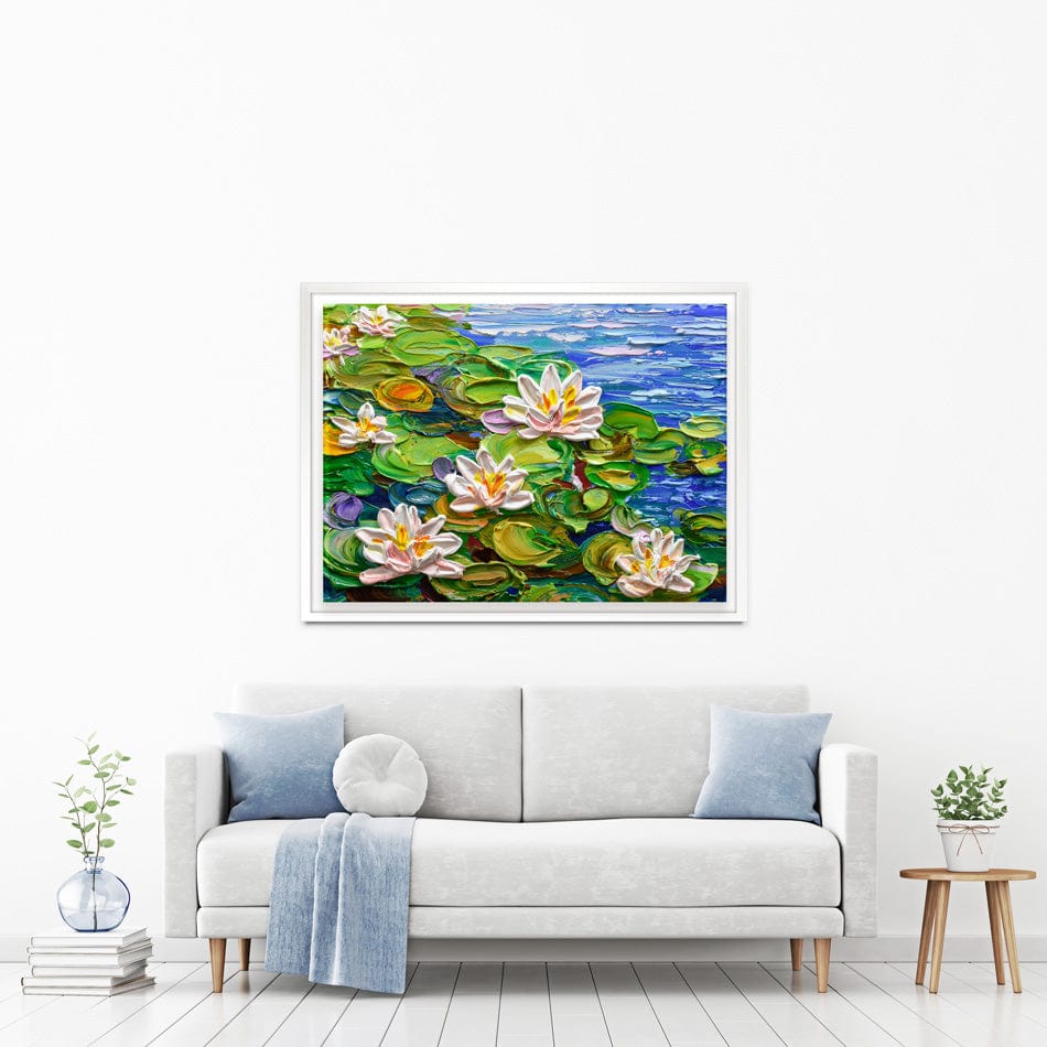 Lillies Canvas Print wall art product Olga Tkachyk