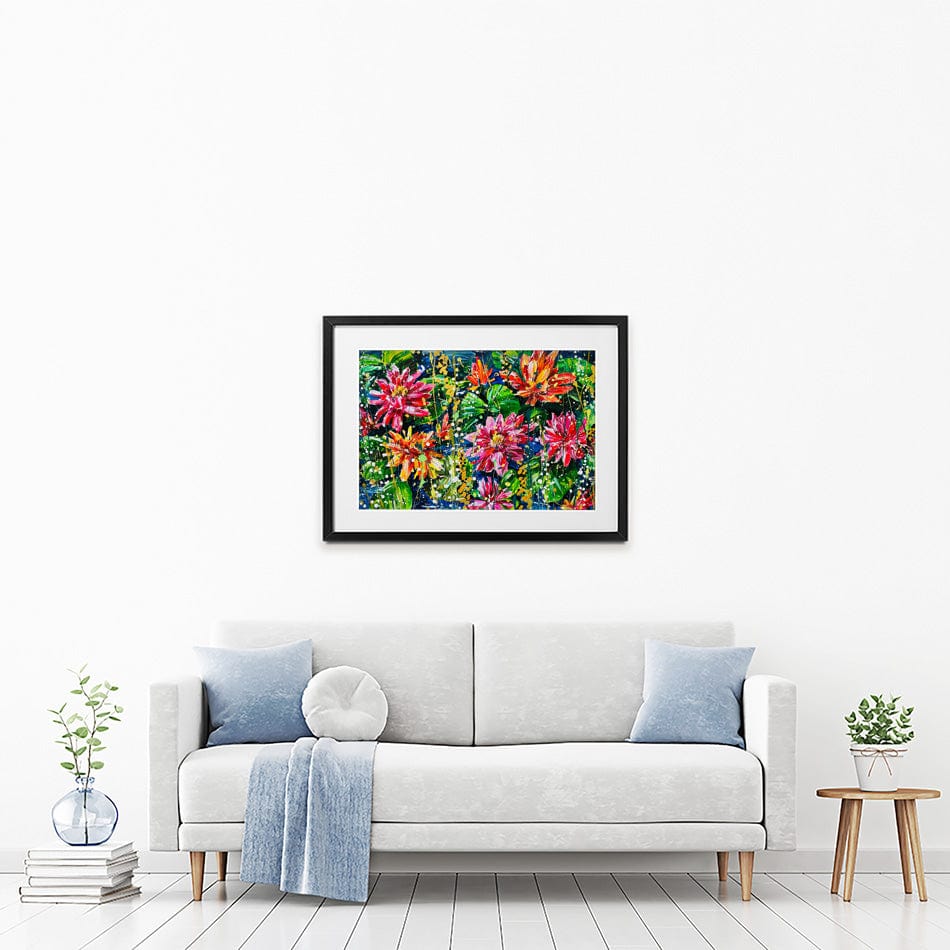 Lily Pad Framed Art Print wall art product Scarlet Sky Studio