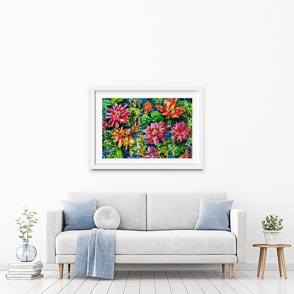 Lily Pad Framed Art Print wall art product Scarlet Sky Studio