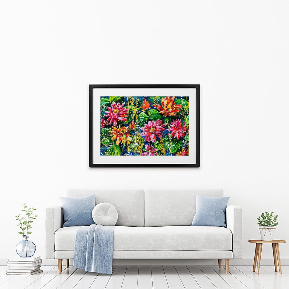 Lily Pad Framed Art Print wall art product Scarlet Sky Studio