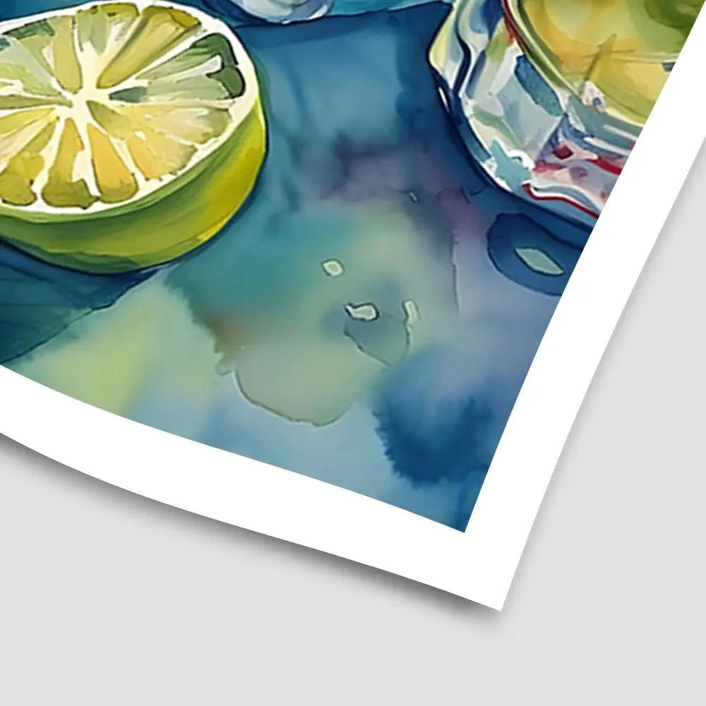 Lime Slice 2 Art Print Lime Slice 2 Art Print wall art product Art Print Shop