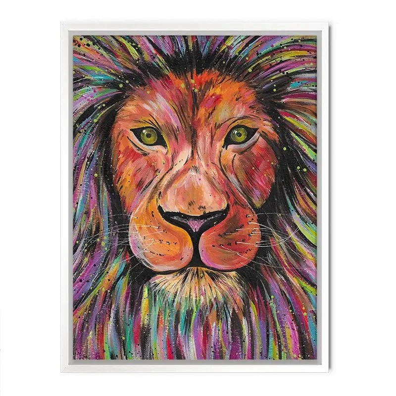 Lion Elio Canvas Print Lion Elio Canvas Print wall art product Emma LC Art