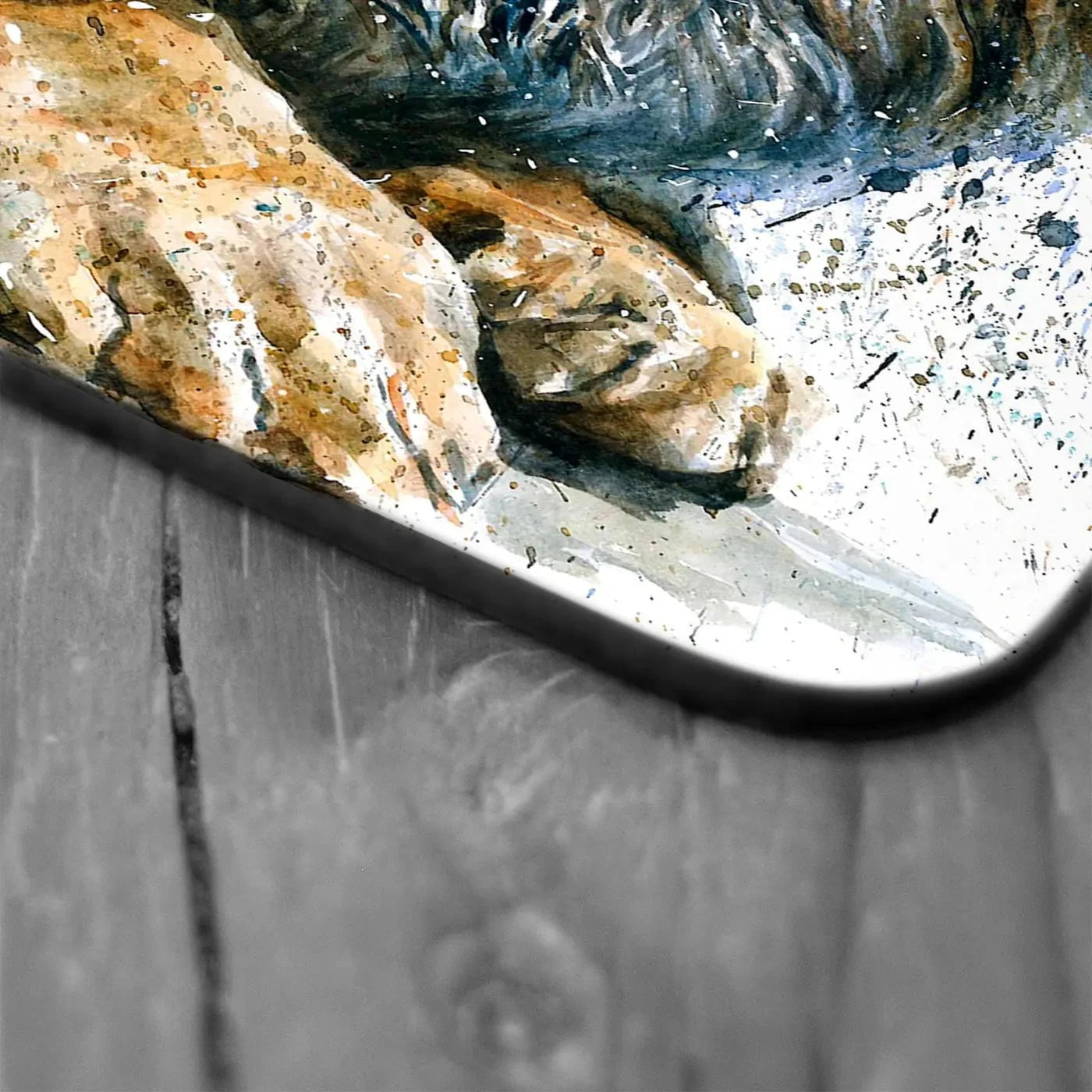 Lion Paint Splash Coaster Set Lion Paint Splash Coaster Set wall art product KOSTART / Shutterstock