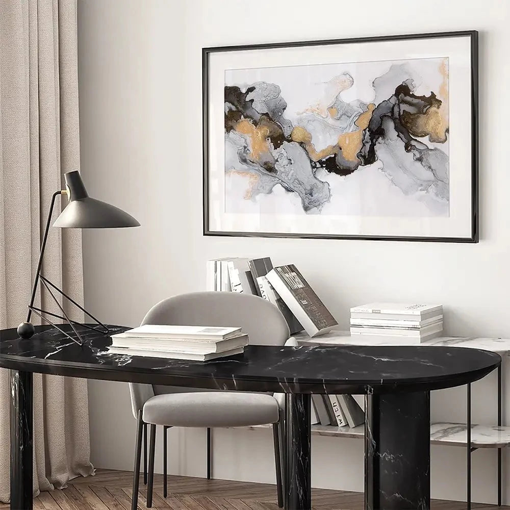 Liquid Luxury Framed Art Print Liquid Luxury Framed Art Print wall art product AlonaPanchenko / Shutterstock