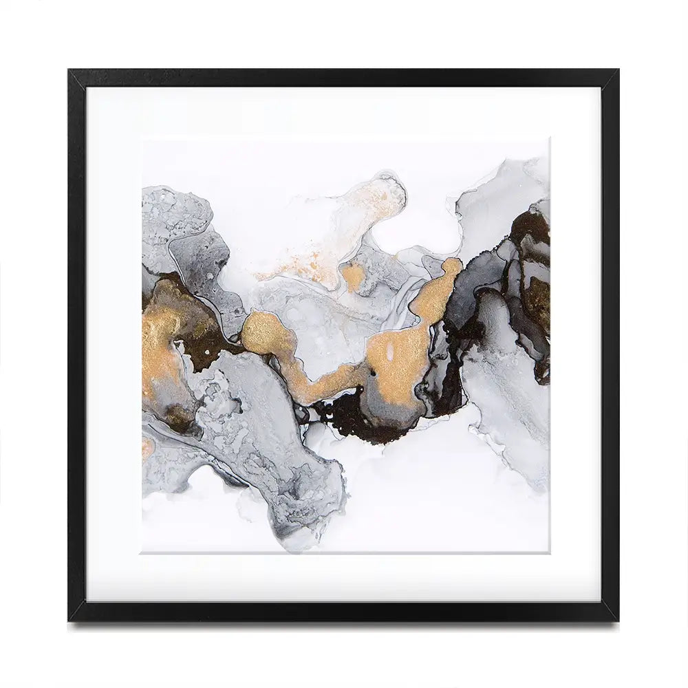 Liquid Luxury Square Framed Art Print Liquid Luxury Square Framed Art Print wall art product Art Print Shop