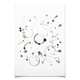 Liquid Orbit Art Print Liquid Orbit Art Print wall art product June Erica Vess