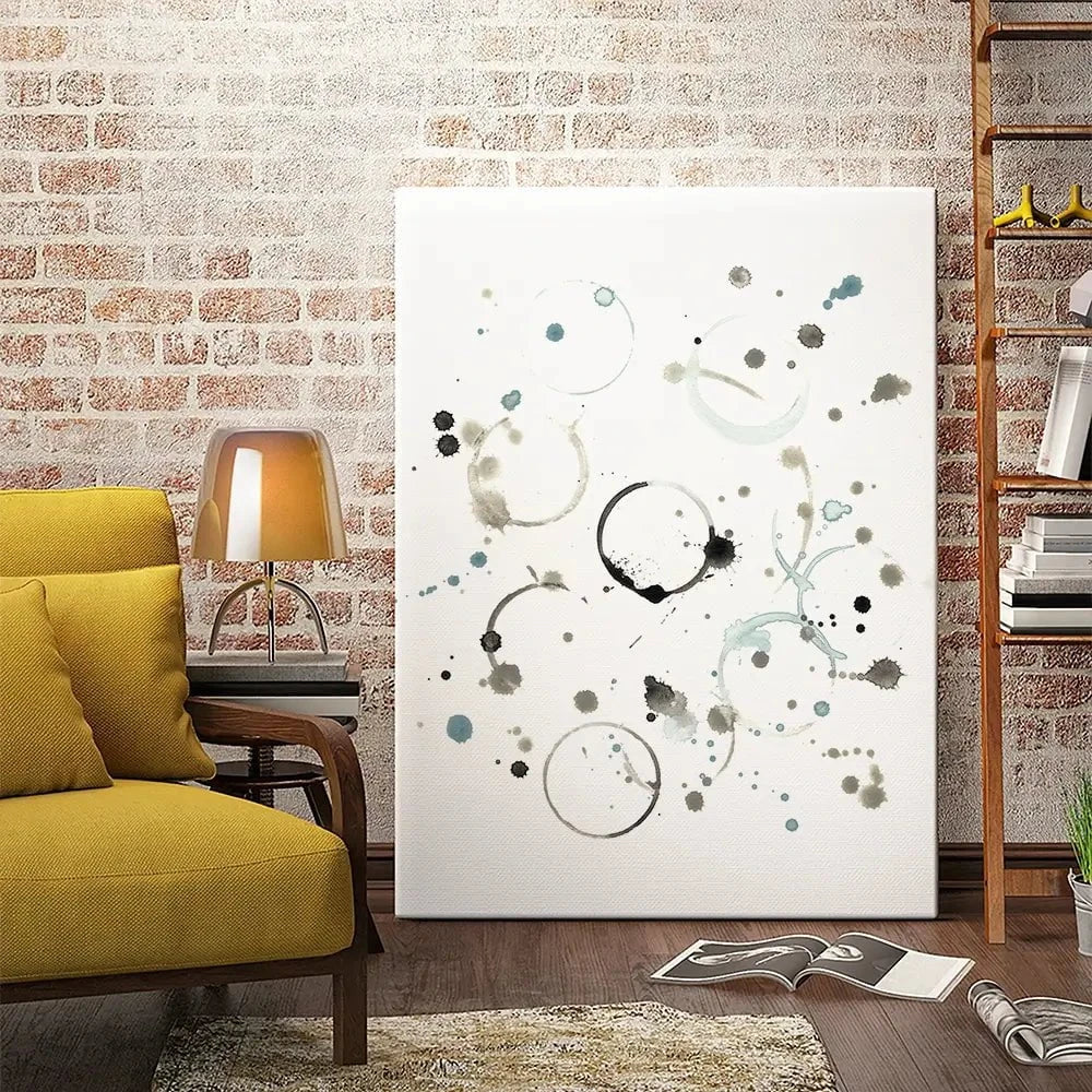 Liquid Orbit Canvas Print Liquid Orbit Canvas Print wall art product June Erica Vess
