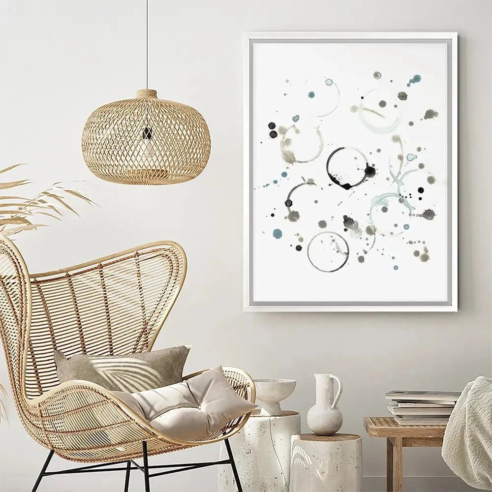 Liquid Orbit Canvas Print Liquid Orbit Canvas Print wall art product June Erica Vess
